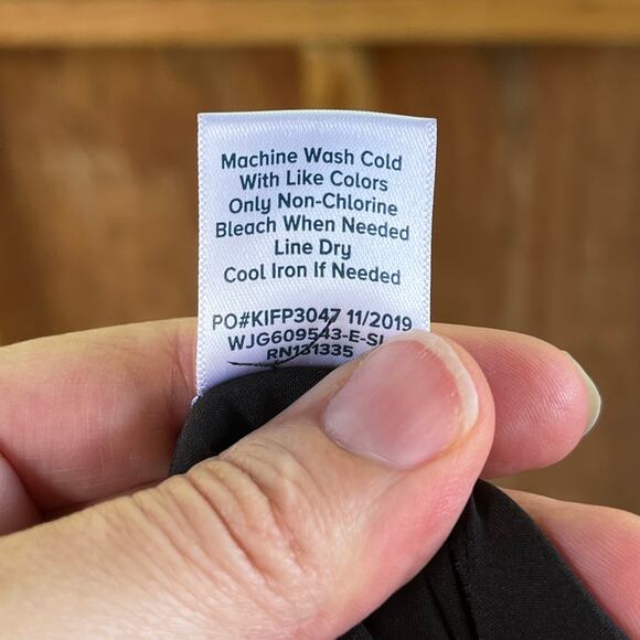 Allison Joy Evereve Liza Snake Side Piped Jogger Black Size L. NEW - Picture 10 of 11